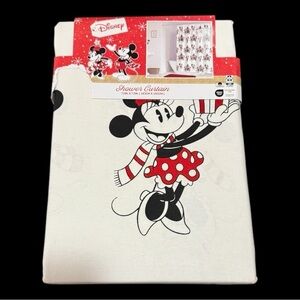 Disney Mickey & Minnie Mouse Shower Curtain - NWT